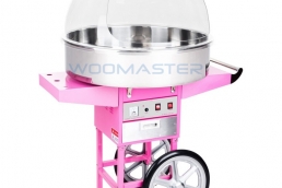 Candy floss machine cart with cover